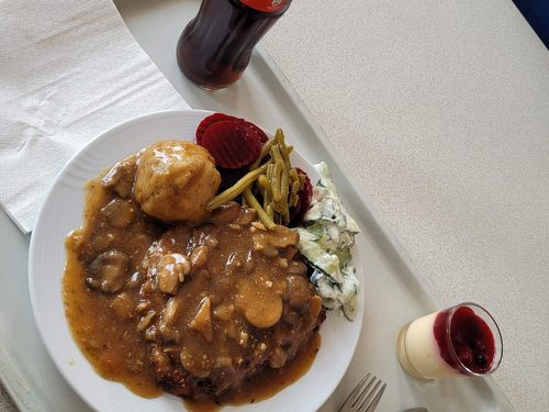 Gericht aus der Kantine Beim Dicken Andi