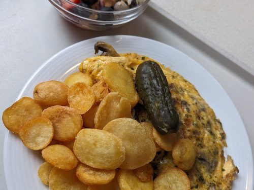 Gericht aus der Kantine Beim Dicken Andi