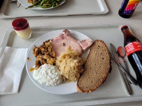 Gericht aus der Kantine Beim Dicken Andi