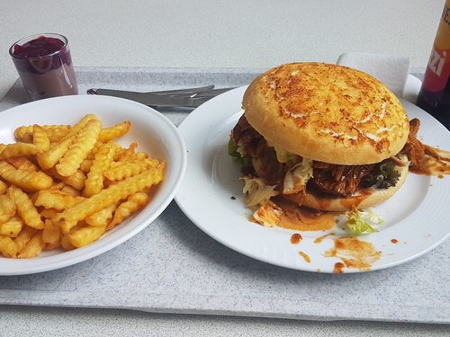 Gericht aus der Kantine Beim Dicken Andi