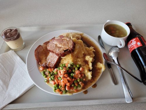 Gericht aus der Kantine Beim Dicken Andi