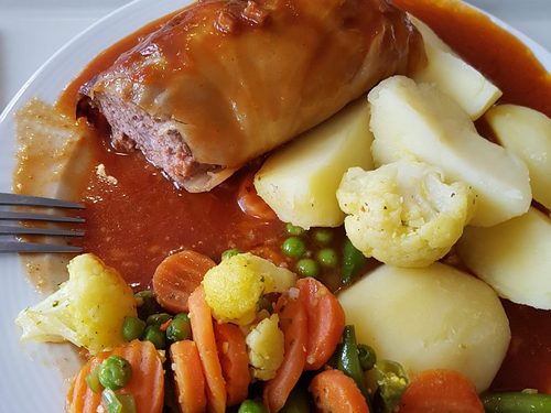 Gericht aus der Kantine Beim Dicken Andi