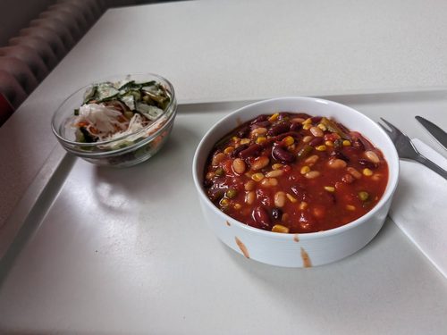 Gericht aus der Kantine Beim Dicken Andi