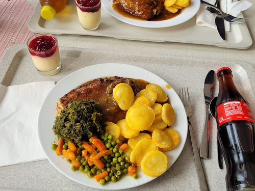 Gericht aus der Kantine Beim Dicken Andi