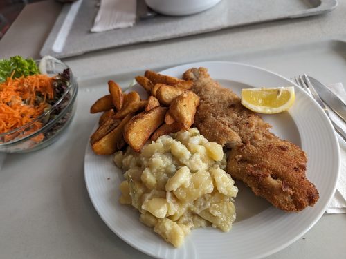 Gericht aus der Kantine Beim Dicken Andi