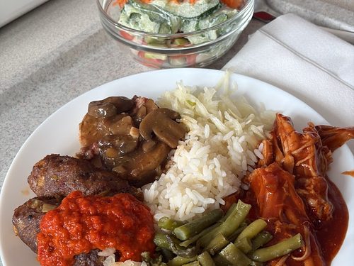 Gericht aus der Kantine Beim Dicken Andi