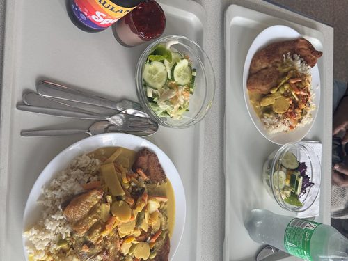 Gericht aus der Kantine Beim Dicken Andi